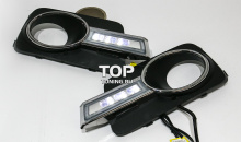 1200 Дневные ходовые огни Epic LED DRL на VW Tiguan I