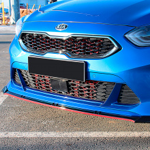 Тюнинг Киа Сид 3 - Декоративная вставка Спорт Лайн в центральную часть переднего бампера
