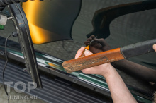 Ремонт повреждений на кузове автомобиля, без окрашивания – Технология ПДР