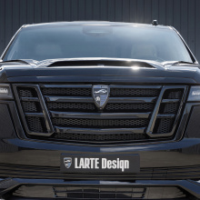 Накладка LARTE Design Esthete на капот Cadillac Escalade 5. Материал - карбон