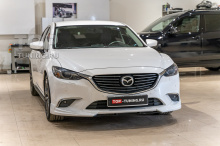 Юбка на передний бампер для Мазда 6 GJ