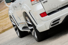 Расширители колесных арок WALD Sports Line для модернизации внешнего вида Toyota Land Cruiser 200