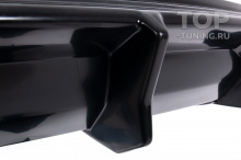 12512 Диффузор Advance на задний бампер — Тюнинг Hyundai Solaris 2 (рест)