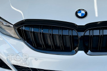 Решетка М3 стиль черного цвета для тюнинг BMW G20/G28 — купить в наличии