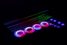 Система многоцветной динамической подсветки салона авто Black Light Ambient. Оперативная доставка