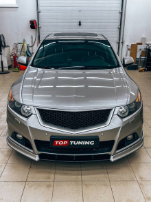 12991 Сплиттер Modulo на передний бампер для Honda Accord 8