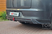 13019 Юбка AMX Design на задний бампер Lixiang L7 22-23