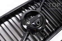 Черная решетка радиатора Black Edition  для Volvo XC90 2016 купить в наличии 
