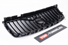 13046 Черная решетка радиатора Black Edition для Volvo XC90 2016+