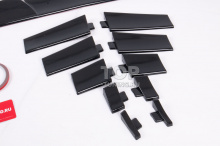 13067 Универсальный спойлер RTC (6 в 1) на крышу авто