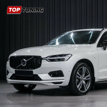 13112 Черная решетка радиатора R-Design для Volvo XC60 II (2017-2021)