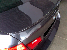 Тюнинг БМВ 5 серии Ф10 - Спойлер М5 Лайн ABS-пластик | Черный глянец | OEM 51628049268