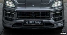 13205 Центральная накладка Larte Design на решетку радиатора — тюнинг Porsche Cayenne S Coupe (2023+)