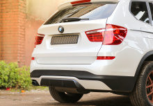 13217 Диффузор Inline на задний бампер BMW X3 F25 (Рестайлинг)