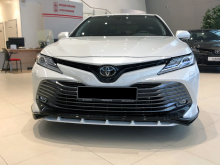 13220 Сплиттер HALES на передний бампер — тюнинг Toyota Camry XV70