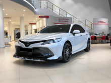 13220 Сплиттер HALES на передний бампер — тюнинг Toyota Camry XV70