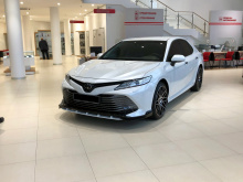 13220 Сплиттер HALES на передний бампер — тюнинг Toyota Camry XV70