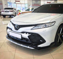 Юбка Хейлс на передний бампер для Тойота Камри XV70 ABS-пластик | Под окраску