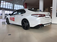 13221 Диффузор Hales на задний бампер — тюнинг Toyota Camry XV70