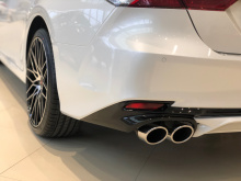 Юбка Хейлс для заднего бампера Тойота Камри XV70 ABS-пластик | Под окраску | Штатный монтаж