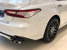 13221 Диффузор Hales на задний бампер — тюнинг Toyota Camry XV70