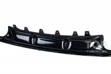 Юбка Хейлс для заднего бампера Тойота Камри XV70 ABS-пластик | Под окраску | Штатный монтаж | Без насадок