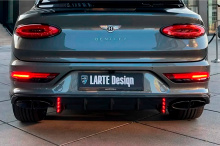 Аэродинамический обвес Блэк Кристал для Бентли Бентайга 2020-2024 Натуральный карбон | Премиум — Larte Design | Монтаж на двухсторонний скотч