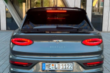 Лип-спойлер для Бентли Бентайга 2020-2024 Натуральный карбон | Премиум — Larte Design