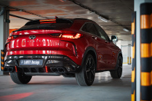 13252 Продувной спойлер Missuro Larte Design — тюнинг Infiniti QX55 (J55)