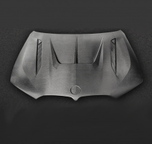 Капот Ларт Перформанс с эмблемой для БМВ X7 (G07) 2019+ Премиум |  Натуральный карбон или окрашенный стеклопластик | Штатный монтаж