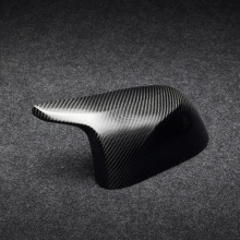 Крышки боковых зеркал Ларт Перформанс для БМВ X7 (G07) 2019+ Натуральный карбон | Премиум — Larte Design | Монтаж на двухсторонний скотч