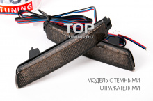 1336 Светодиодные вставки в задний бампер WhiteNM на Nissan Murano 2 (Z51)