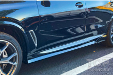 Тюнинг БМВ Х5 (G05, рестайлинг) - Аэродинамический обвес Цена за комплект | ABS-пластик | Окрашенный в черный глянец