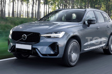 13408 Накладки R-Dеsign в передний бампер Volvo XC60 II (2021-2025 рecтайлинг)