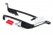 13409 Молдинги на передний бампер R-Dеsign для Volvo XC60 II (2021-2025 рecтайлинг)