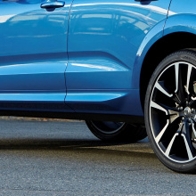 13416 Накладки на задние двери Volvo XC60 2 (2017-2021)