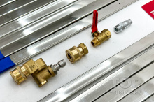 13429 Щелевая насадка Arzamas для мойки радиаторов авто без снятия