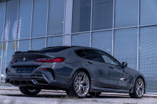 Сплиттеры SCL POWER на пороги БМВ 8 серии (M850i) Стеклопластик под окраску / Кованый карбон / Классический карбон