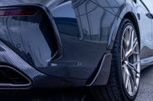 Боковые спойлеры SCL POWER заднего бампера БМВ 8 серии (M850i) Стеклопластик под окраску / Кованый карбон / Классический карбон