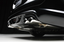Заменой стандартного бампера Mercedes Benz W221 может стать вариант от WALD из комплекта Black Bison.