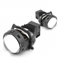 Светодиодные двухрежимные Bi-LED линзы MTF Cyber Light OEM 2.0 (ближний/дальний свет) для автомобилей Комплект - 2 шт / 6000К/ Ближний - 55W / Дальний - 67W / 4200 lm / 12V / Hella 3