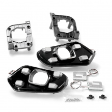 Установочный набор МТФ Лайт для монтажа Bi-LED линз в стиле Porsche для Хонда Фит (рестайлинг) Цена за комплект | Доп. функции: ДХО, габариты, повторители поворотов | Порше дизайн