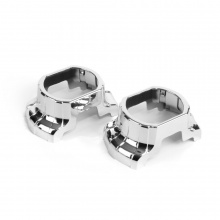 Прямоугольные хромированные бленды МТФ Лайт №44 для Би-Лэд линз 3 дюйма Цена за 2 шт. | Оригинал