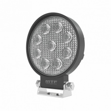 Дополнительный круглый навесной LED прожектор МТФ Лайт 15 Ватт для внедорожников, грузовиков, катеров и квадроциклов Цена за 1 шт. |  12-60 Вольт | 15 Вт | 6000К |  1950 lm | Влагозащита  IP67