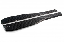 Выезжающие элетро пороги-подножки Майбах для Мерседес ГЛС Х167 (2019) Цена за комплект | Черные или серебристые | Штатная установка