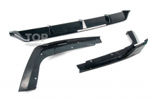 Аэродинамический обвес М Спорт на БМВ Х7 (Г07, Рестайлинг) Цена за комплект | ABS-пластик | Штатный монтаж | Черный глянец