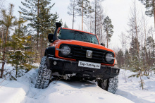 Фендеры на колесные арки для ТАНК 300 Цена за комплект | Черный матовый цвет | ABS-пластик