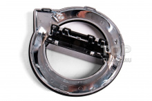 Черная накладка на эмблему решетки радиатора Вольво Цена за 1 шт. | ABS-пластик | Черный глянец | Монтаж поверх эмблемы на двухсторонний скотч