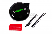 13624 Антихром накладки на эмблему в решетке радиатора Volvo SPA