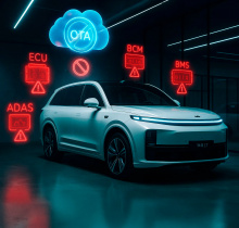 13655 Прошивка электронных блоков Lixiang после замены